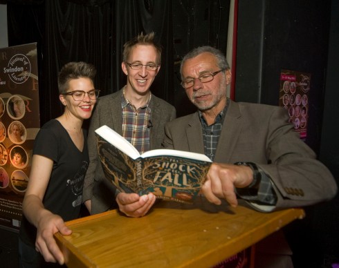 Nathan Filer (centre) ©Calyx Pictures