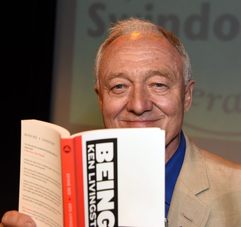 DSC_2791 Ken Livinsgtone at Swindon festival of Literature