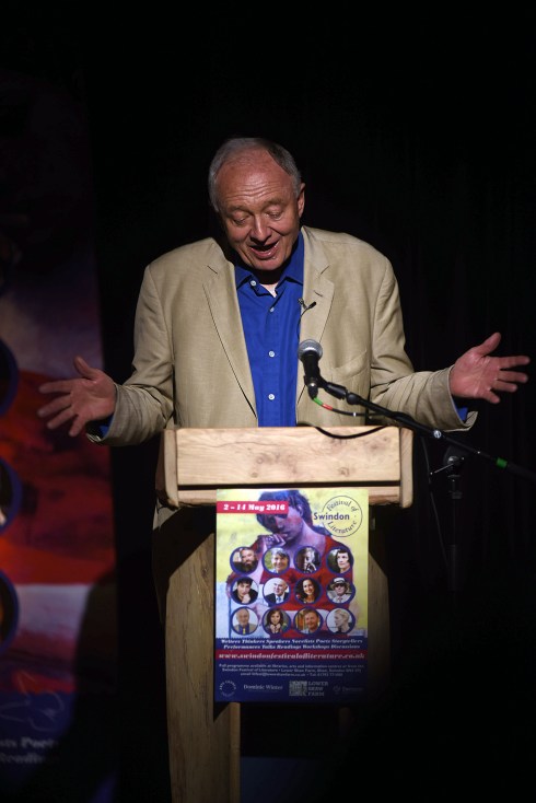 DSC_2865 Ken Livinsgtone at Swindon festival of Literature