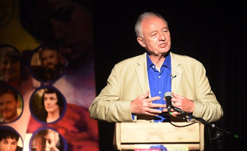 DSC_2880 Ken Livinsgtone at Swindon festival of Literature