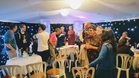 In the Tent Palace of the Delicious Air, Swindon Festival of Poetry
