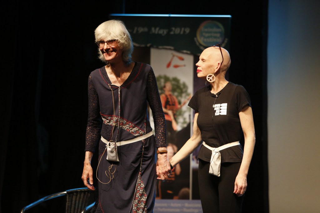 Leslie Tate and Sue Hampton, photo © Fernando Bagué