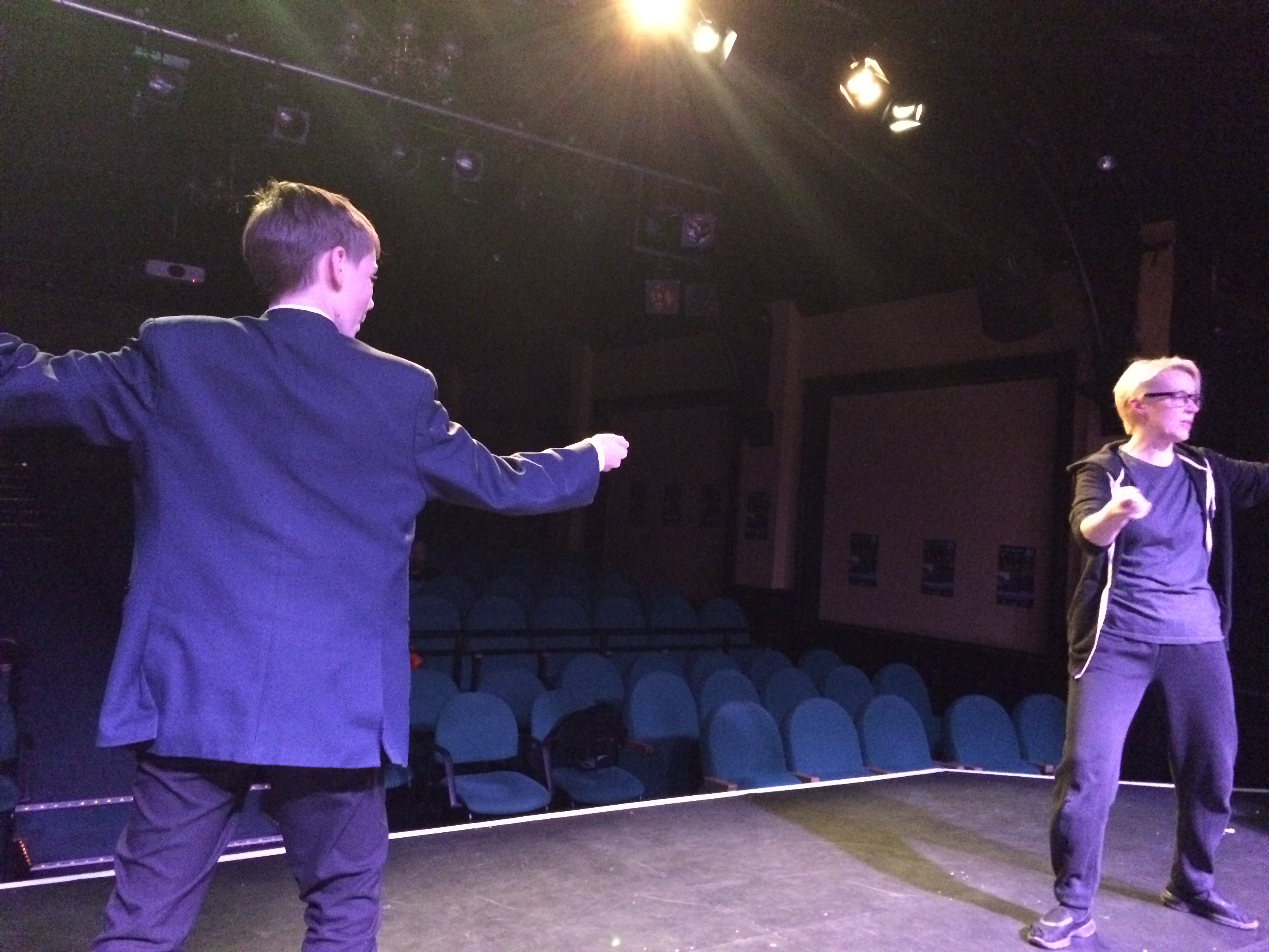 Emily Carding as Hamlet, photo © Fernando Bagué