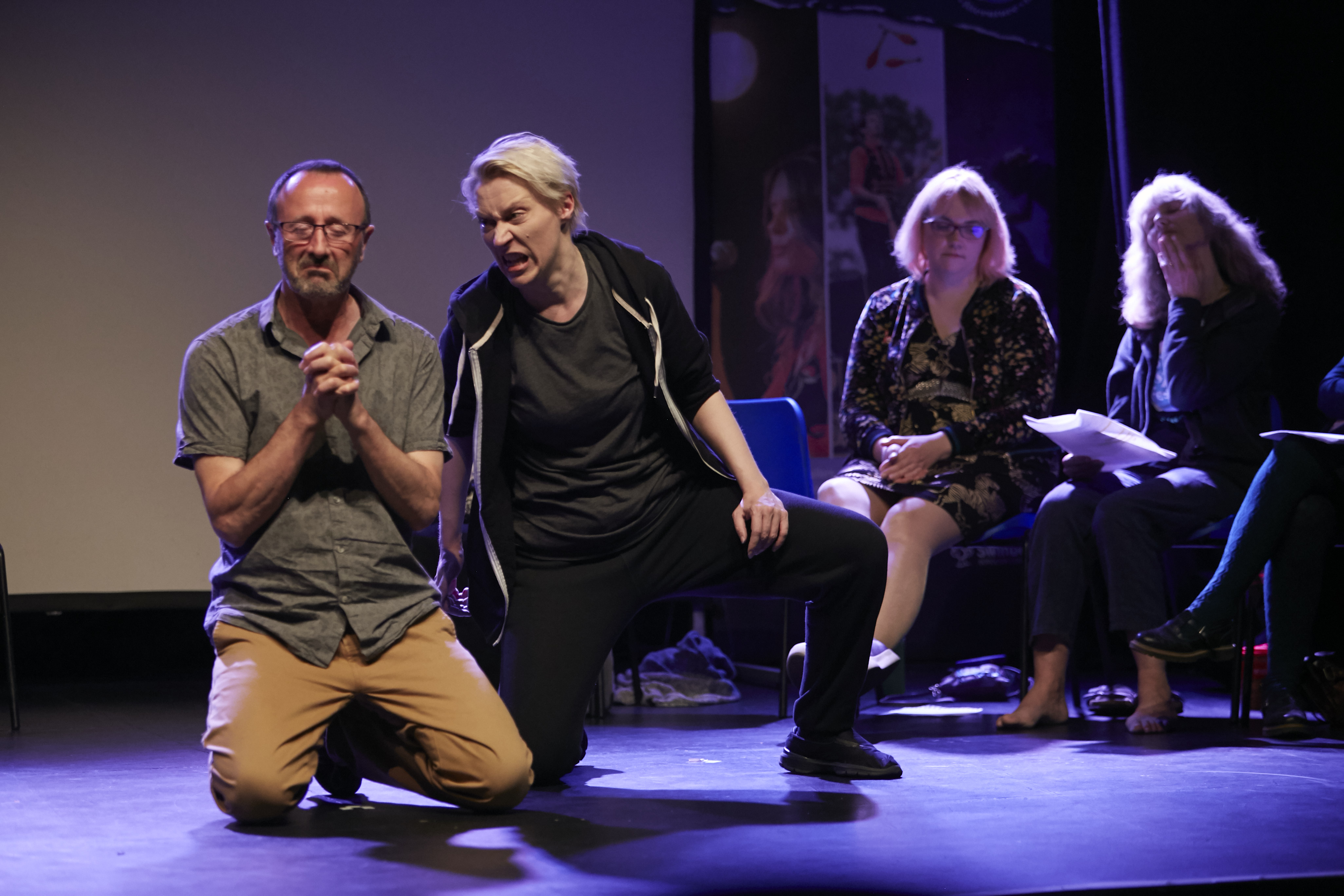 Emily Carding as Hamlet, photo © Fernando Bagué